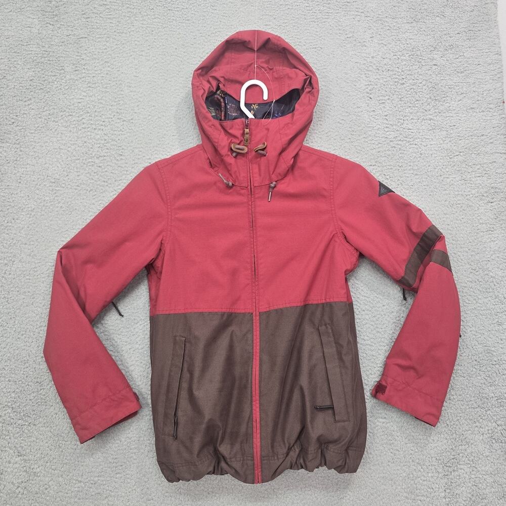 DAKINE Juniper Womens Small Ski Snowboard Jacket Primaloft 10K Garnet Brown